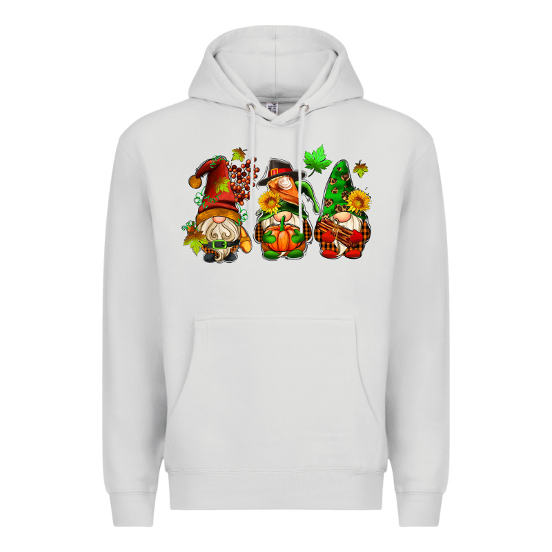 Fall Gnomes With Pumpkin Pie Premium Hoodie by AdoDesignShop | Teevron