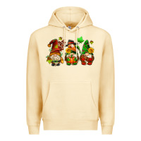 Pina Colada fall gnomes with pumpkin pie Premium Hoodie - AdoDesignShop