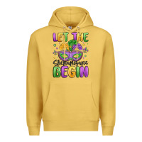 Antique Gold let the shenanigans begin Premium Hoodie - MaliasSmallBusiness