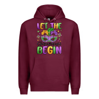 Burgundy let the shenanigans begin Premium Hoodie - MaliasSmallBusiness