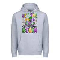 Heather Grey let the shenanigans begin Premium Hoodie - MaliasSmallBusiness