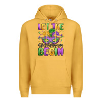Mustard let the shenanigans begin Premium Hoodie - MaliasSmallBusiness