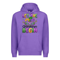 Purple let the shenanigans begin Premium Hoodie - MaliasSmallBusiness