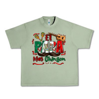 Oil Green el papa mas chingon Urban Heavy Tee - Zillion Design Studio