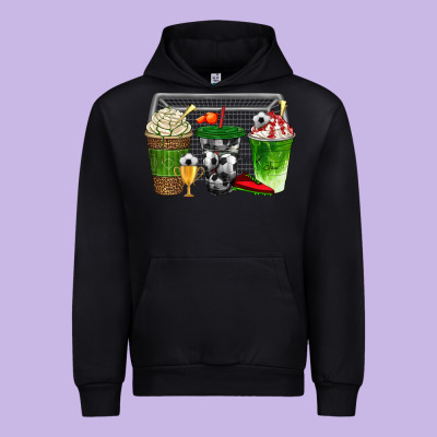 Soccer Coffee Cups Bbs Urban Hoodie Designed By Bundleandbundleshop