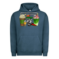 Pigment Midnight Navy soccer coffee cups bbs Urban Hoodie - BundleAndBundleShop