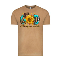 Vintage Camel with god all things possible Vintage Tee - RanaPortraitStore