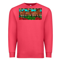 Cardinal horses roses ann cactuses license plate Premium Sweatshirt - Artiststas