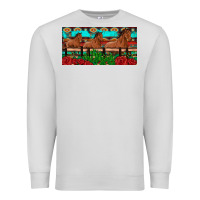 Dove Grey horses roses ann cactuses license plate Premium Sweatshirt - Artiststas