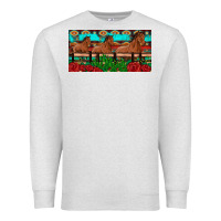Oatmeal Heather horses roses ann cactuses license plate Premium Sweatshirt - Artiststas
