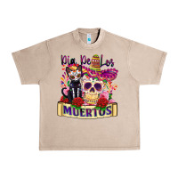 French Oak dia de los muertos Urban Heavy Tee - Zillion Design Studio