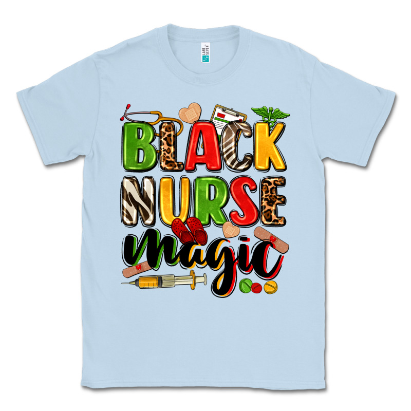Black Nurse Magic Juneteenth Classic Tee by Zillion Design Studio | Teevron