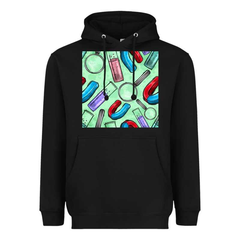 Sciences Seamless Pattern Heavyweight Hoodie by BundleAndBundleShop | Teevron