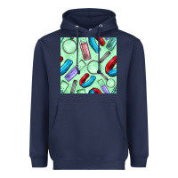 Navy sciences seamless pattern Heavyweight Hoodie - BundleAndBundleShop