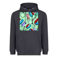 Smoke sciences seamless pattern Heavyweight Hoodie - BundleAndBundleShop