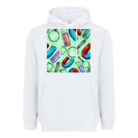 White sciences seamless pattern Heavyweight Hoodie - BundleAndBundleShop