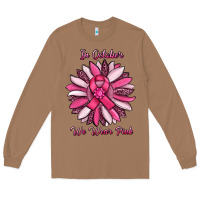 Toasted Coconut in october we wear pink sunflower Long Sleeve Tee - RanaPortraitStore