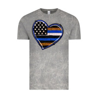 Cloud Rock police heart Vintage Tee - RanaPortraitStore