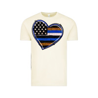 Vintage Arctic police heart Vintage Tee - RanaPortraitStore