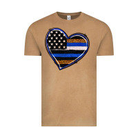 Vintage Camel police heart Vintage Tee - RanaPortraitStore