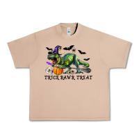 Burro T-Rex Trick Rawr Treat Urban Heavy Tee - RanaPortraitStore
