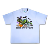 Grape Ice T-Rex Trick Rawr Treat Urban Heavy Tee - RanaPortraitStore