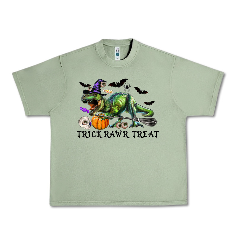 T-rex Trick Rawr Treat Urban Heavy Tee by RanaPortraitStore | Teevron