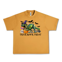 Peanut Butter T-Rex Trick Rawr Treat Urban Heavy Tee - RanaPortraitStore