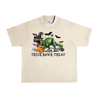 Sandshell T-Rex Trick Rawr Treat Urban Heavy Tee - RanaPortraitStore