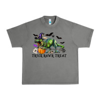 Tornado T-Rex Trick Rawr Treat Urban Heavy Tee - RanaPortraitStore