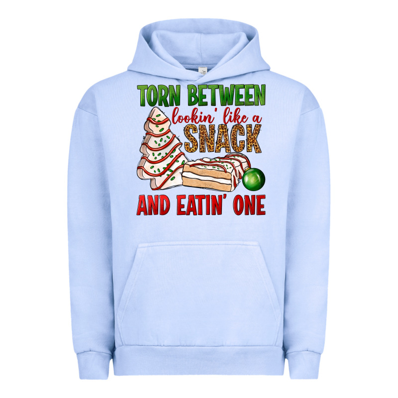 Torn Between Lookin' Like A Snack And Eatin' One Bbs Urban Hoodie by BundleAndBundleShop | Teevron