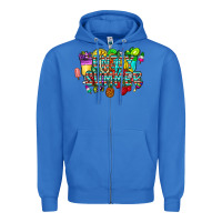True Royal enjoy summer Zipper Hoodie - CowhideDigitalArt