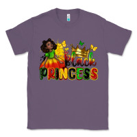 Lavender Black princess juneteenth Classic Tee - Zillion Design Studio