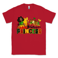 Red Black princess juneteenth Classic Tee - Zillion Design Studio