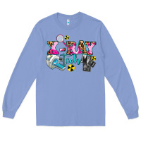 Colony Blue x ray tech Long Sleeve Tee - AdoDesignShop
