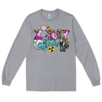 Heather Grey x ray tech Long Sleeve Tee - AdoDesignShop