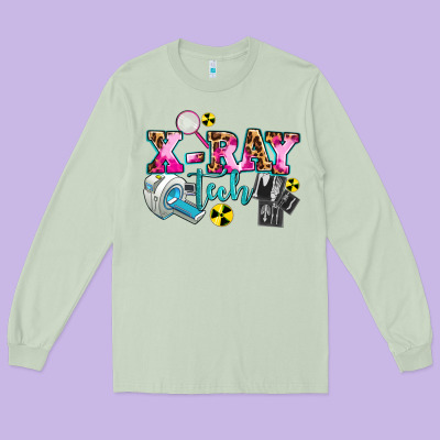 X Ray Tech Long Sleeve Tee Designed By Adodesignshop