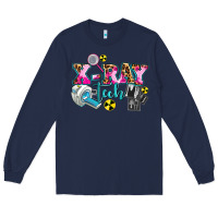 Navy x ray tech Long Sleeve Tee - AdoDesignShop
