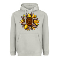 Moon Dust sunflower leopard Heavyweight Hoodie - JahusDesignShop