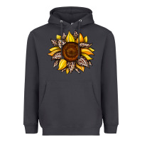 Smoke sunflower leopard Heavyweight Hoodie - JahusDesignShop
