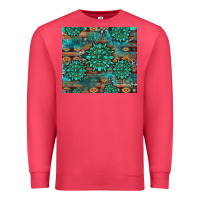 Cardinal gemstone turquoises aztec leopard cowhide Premium Sweatshirt - Artiststas