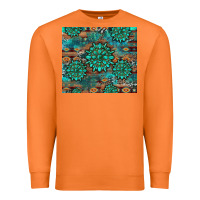 Carrot gemstone turquoises aztec leopard cowhide Premium Sweatshirt - Artiststas