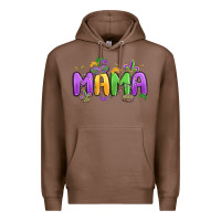 Chestnut mardi gras mama Premium Hoodie - MaliasSmallBusiness