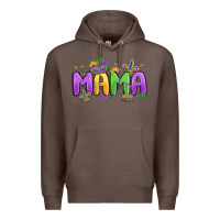 Coffee mardi gras mama Premium Hoodie - MaliasSmallBusiness