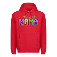 Red mardi gras mama Premium Hoodie - MaliasSmallBusiness