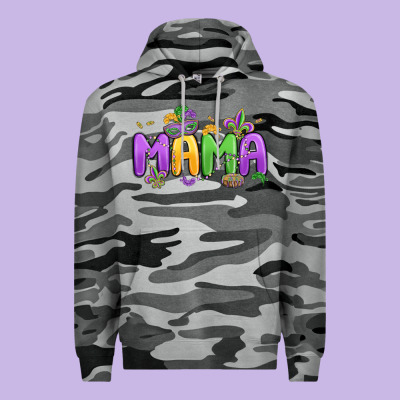 Mardi Gras Mama Premium Hoodie Designed By Maliassmallbusiness