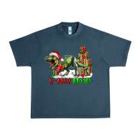 Midnight Navy t rex x mas mood Urban Heavy Tee - RanaPortraitStore