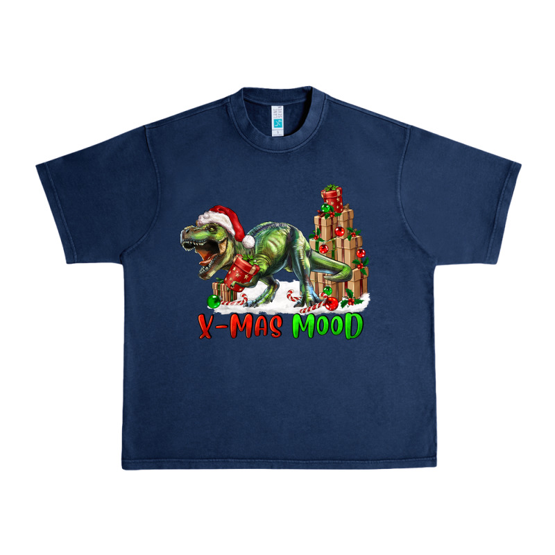 T Rex X Mas Mood Urban Heavy Tee by RanaPortraitStore | Teevron