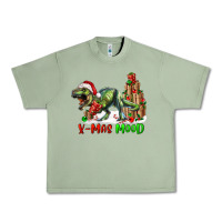 Oil Green t rex x mas mood Urban Heavy Tee - RanaPortraitStore