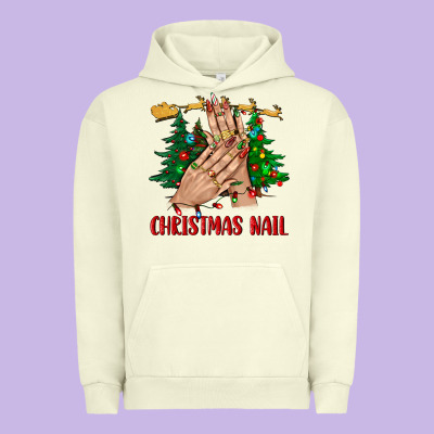 Christmas Nail Bbs Urban Hoodie Designed By Bundleandbundleshop